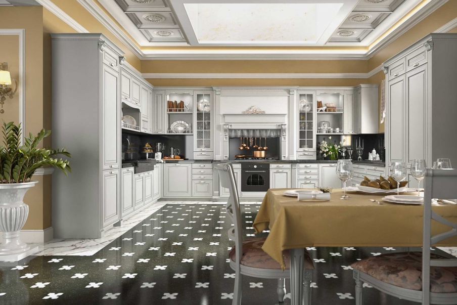 Kitchen (kitchen set) Opera Luxury, Siloma