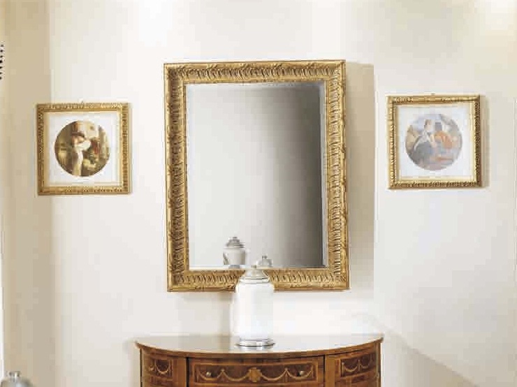 Mirror in carved gilt frame Chiara, Arve Style