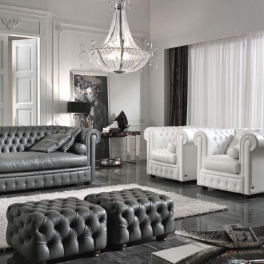 Living room (sofa set) Chester Deluxe