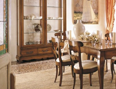 The chair in upholstered in textile Fenice, Arve Style