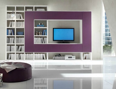 A bookcase with open shelves Bookcase Kubo Collection, ACF International