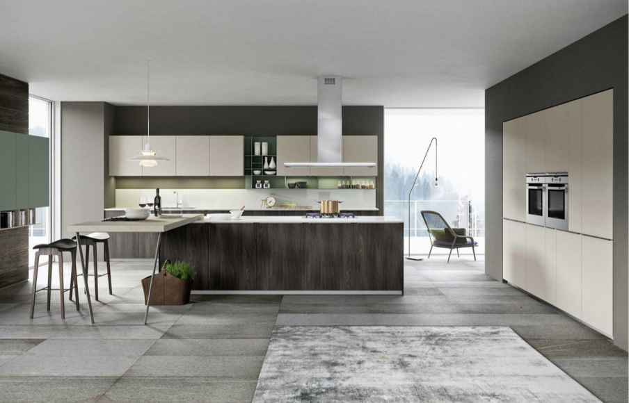 Kitchen (kitchen set) One K Linear 3, Siloma