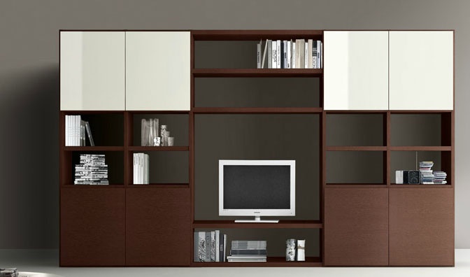 A bookcase with open shelves Bookcase Kubo Collection, ACF International