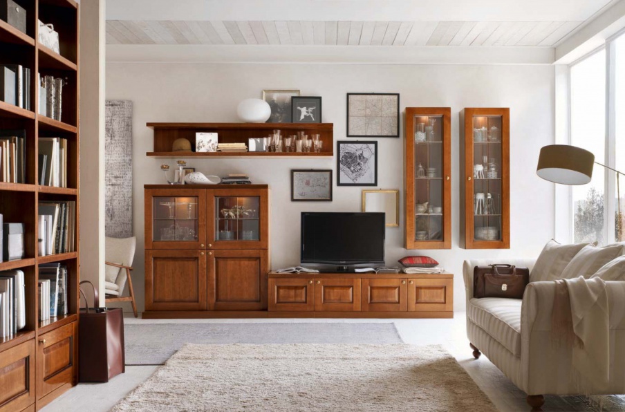 Modular system with wall cabinets Asolana, Maronese