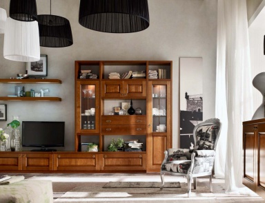 Modular system with space for TV Asolana, Maronese