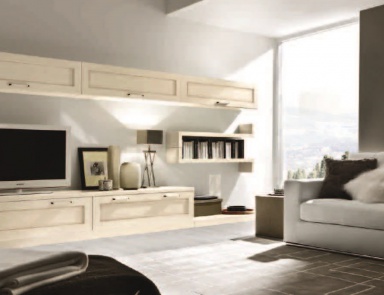 The modular system is long closed shelf Piave, Maronese