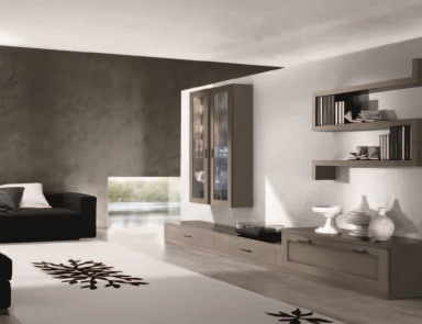 A modular system with original shelf Piave, Maronese