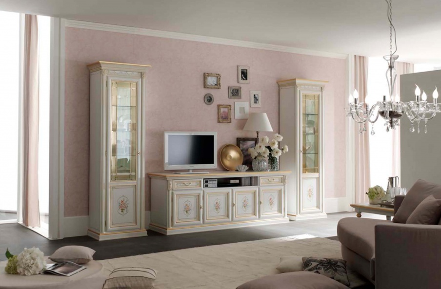 Cabinet for TV with drawers Milano, Maronese