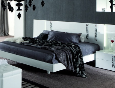 Murano double bed, Rossetto Armobil