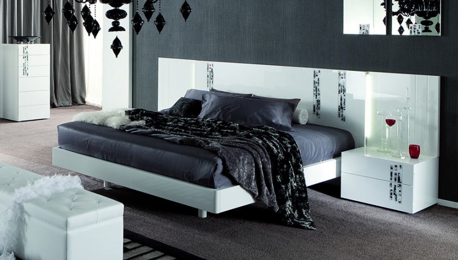 Murano double bed, Rossetto Armobil