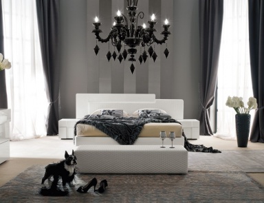 Domino double bed, Rossetto Armobil 