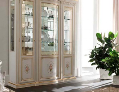 Showcase with decorative pattern Milano, Maronese