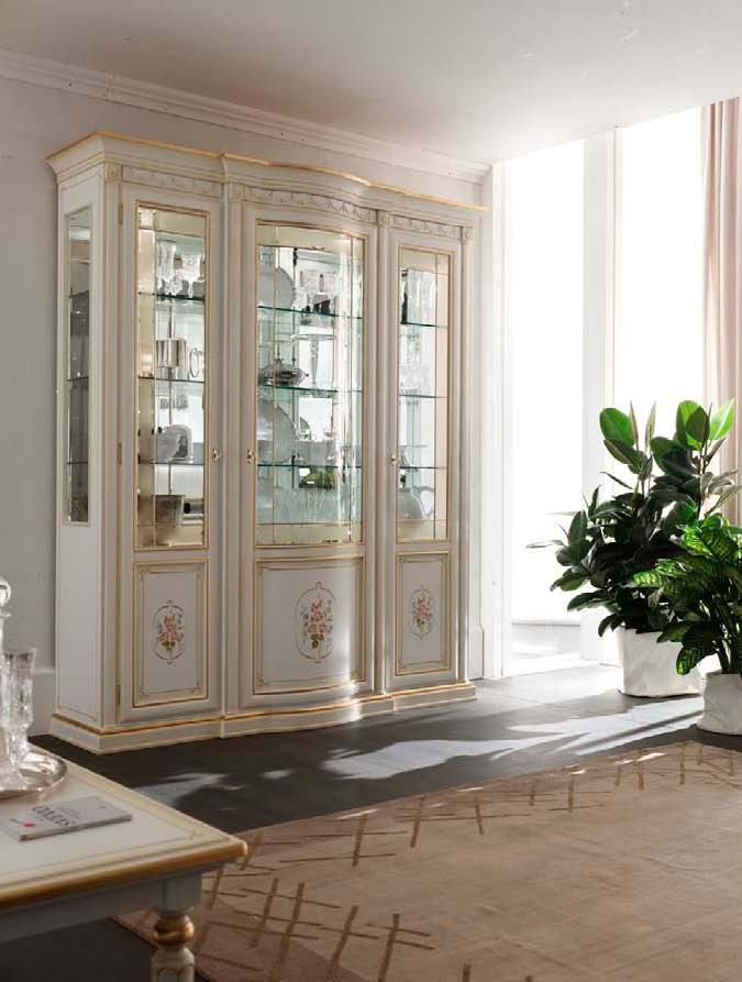 Showcase with decorative pattern Milano, Maronese