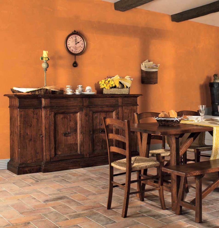 Sideboard with hinged doors and drawers Natalia, Tiferno Mobili