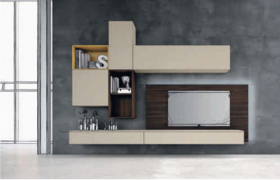 Modular system in a modern style Seta, Maronese