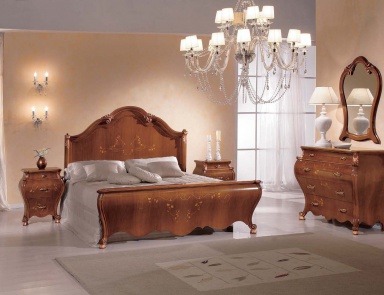 Bedroom set with inlay Paradise, Arve Style
