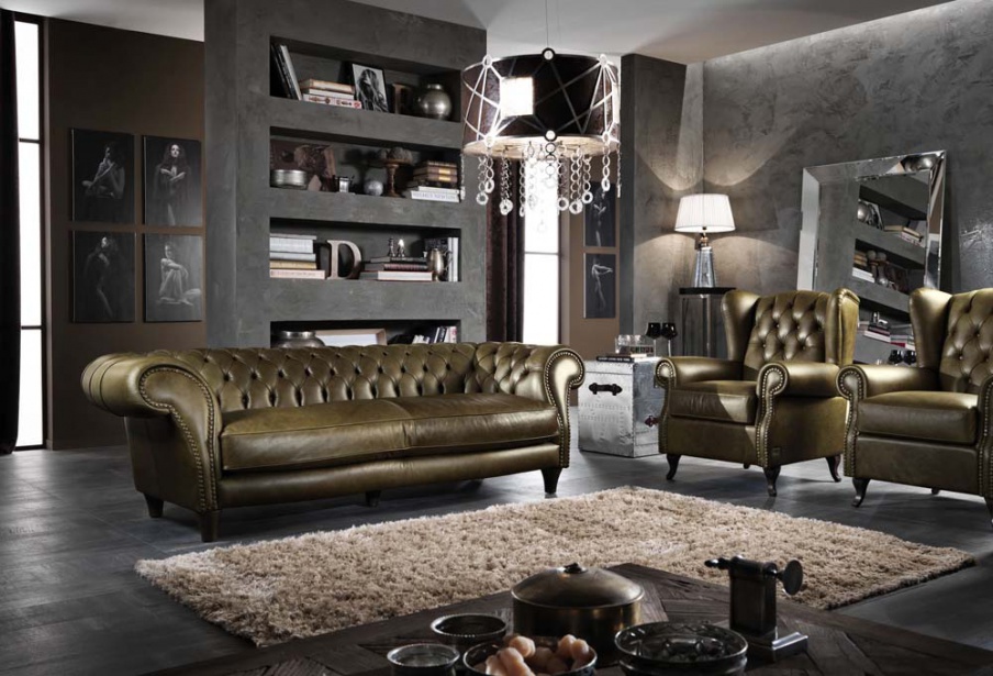 Sofa set Giove, Keoma Salotti
