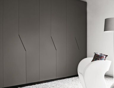Dressing system Diagona, Novamobili (luxury walk-in closets )