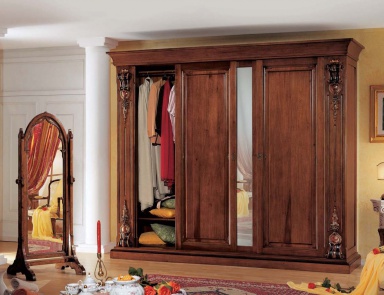 Wardrobe with 4 sliding doors Orchidea, Arve Style