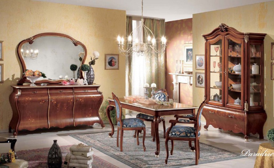 Set for the dining room with gilding and silvering Paradise, Arve Style