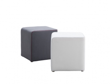 Pouf with frame made of metal, Wimbledon, Novamobili 