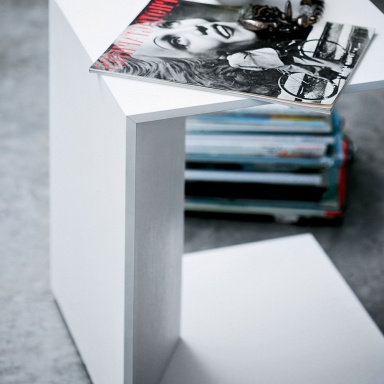 Crystal coffee table