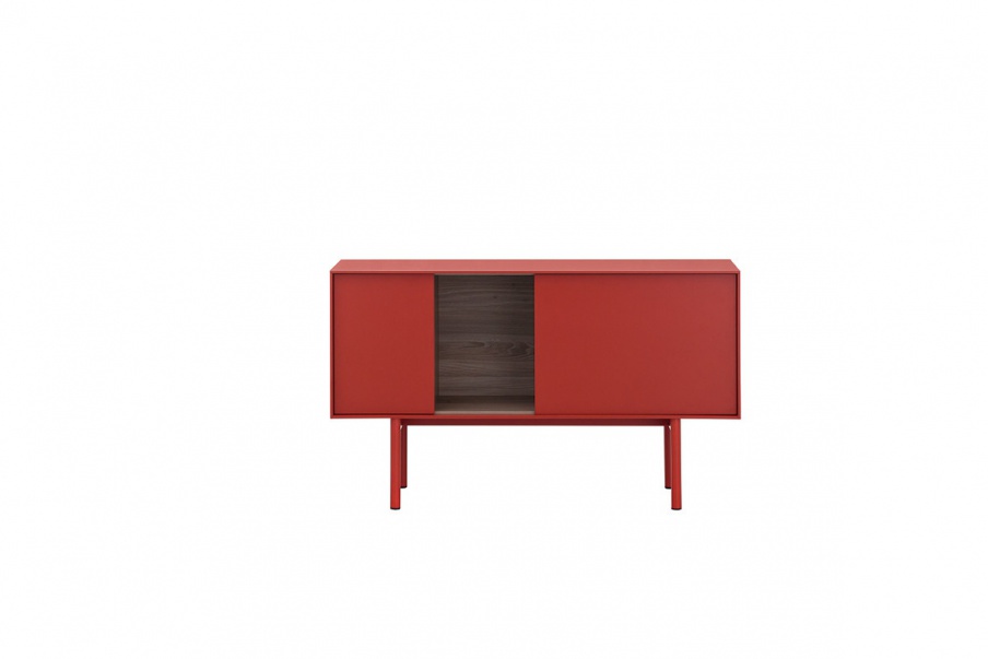 Cabinet with metal legs Line a terra, Novamobili