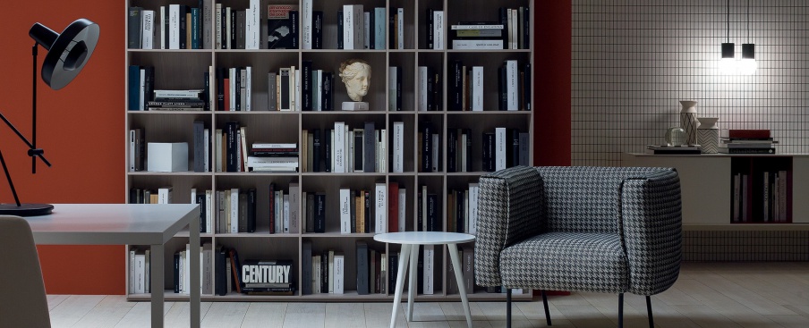 Module for books Wall 12, Novamobili 