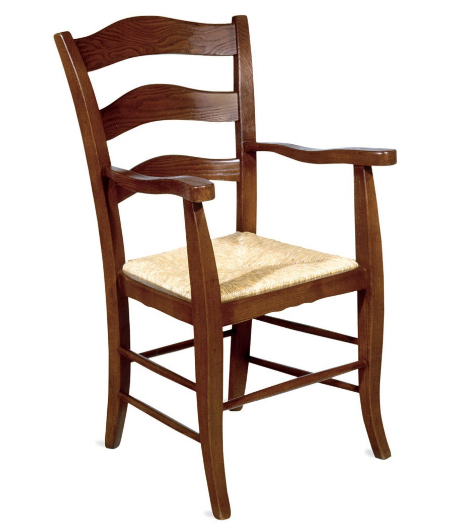 Chair with armrests Casstellina, Tiferno Mobili