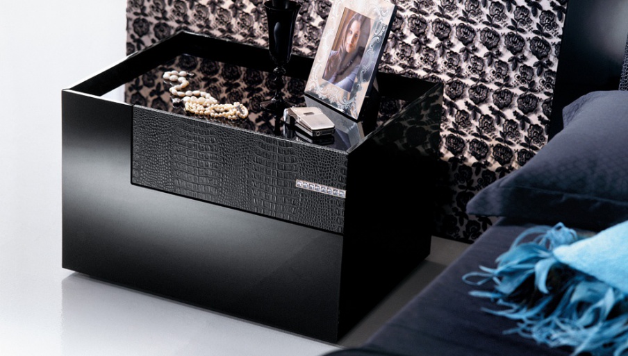 Diamond bedside table, Rossetto Armobil