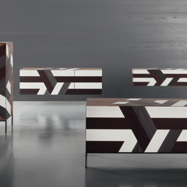 Intarsio TV Stand Senese