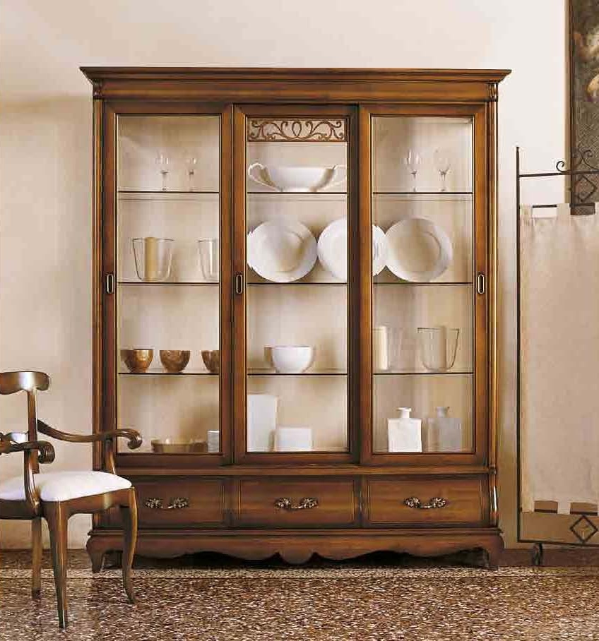 Showcase with sliding doors, Mirandola Export