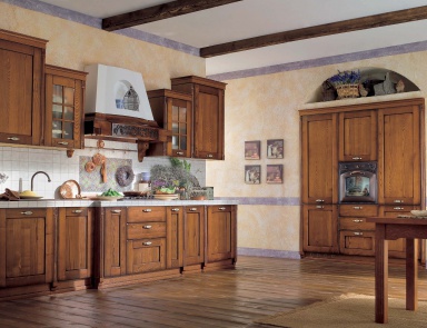 Kitchen (kitchen set) Signoressa Classica comp.7, Ar-Tre (Italian kitchen furniture from Italy)