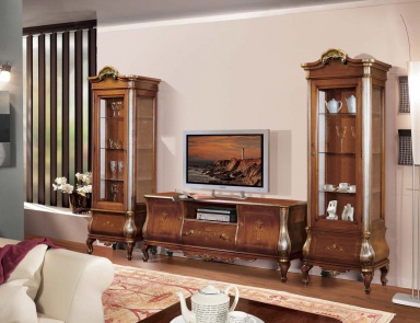 Sofa set with inlay and carvings Tulipano, Arve Style