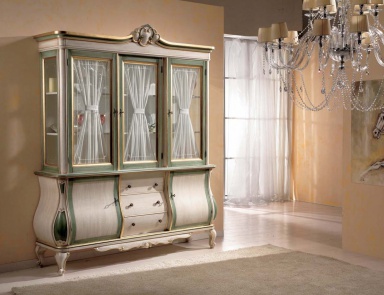 Sideboard with 3 doors made of glass Tulipano, Arve Style