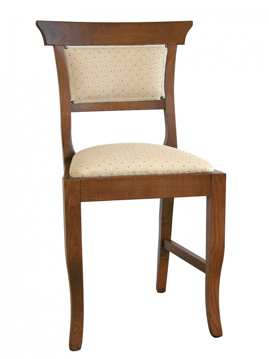 Chair with high back Canonica, Tiferno Mobili