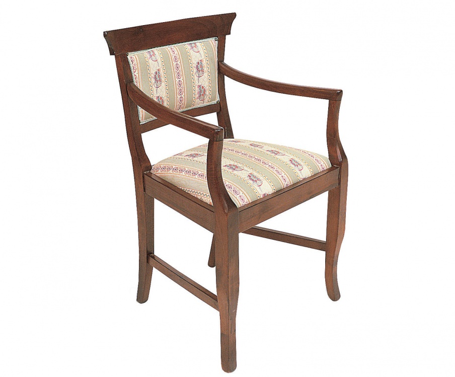 Chair with armrests Canonica, Tiferno Mobili