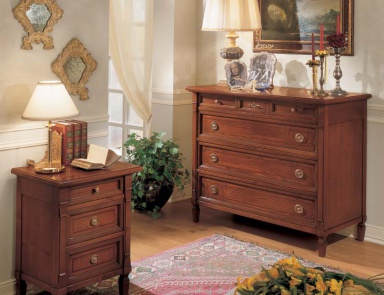 Set for the bedroom with a profiled fa?ade De Medici, Arve Style