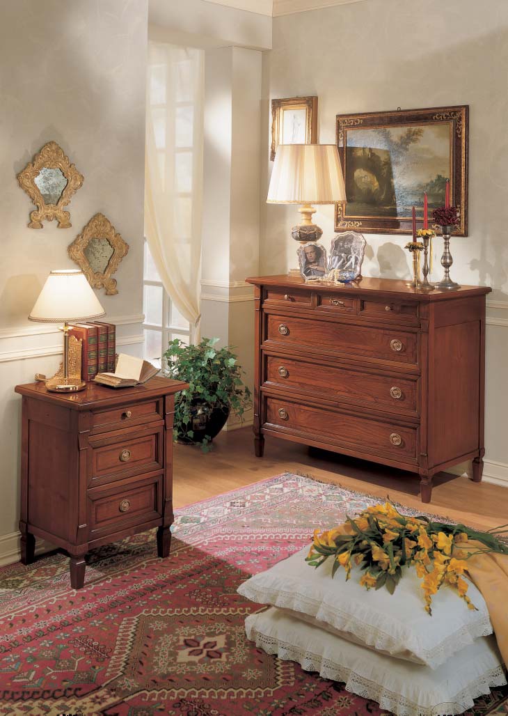 Set for the bedroom with a profiled fa?ade De Medici, Arve Style