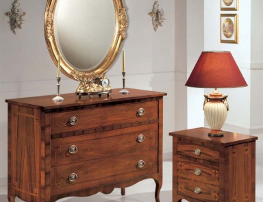 Set for bedroom made of solid wood Stella, Arve Style