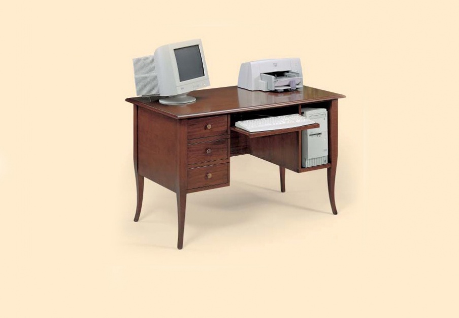 Computer table on figured legs Michelangelo, Arve Style