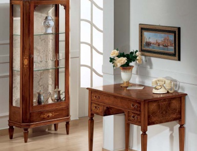 Set for Cabinet with inlay and brocade Alba, Arve Style