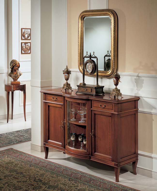 Sofa set of wood in the finish veneer Bomb?, Arve Style