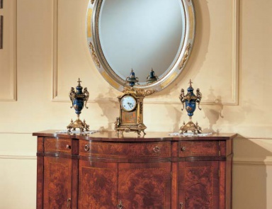 Set for dining room in classic decoration veneer Lucrezia, Arve Style