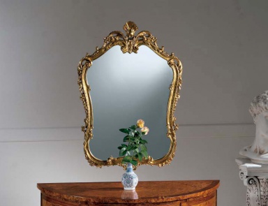 Mirror with gilded carving in the Baroque style 700, Arve Style
