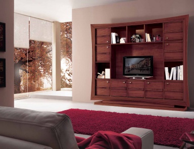 Storage finish walnut with 9 doors Sogni, Arve Style