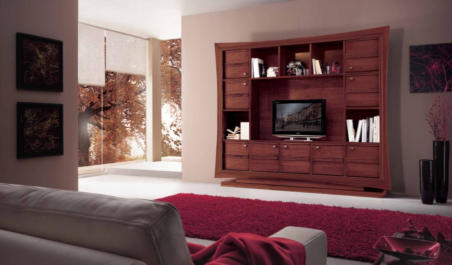 Storage finish walnut with 9 doors Sogni, Arve Style