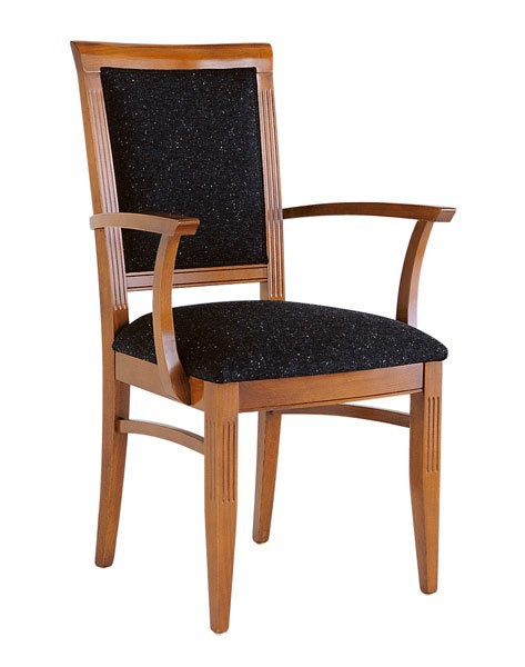 Chair with soft backrest, Selva