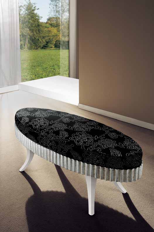 Bench bedside with Hakim oval seat Sogni, Arve Style