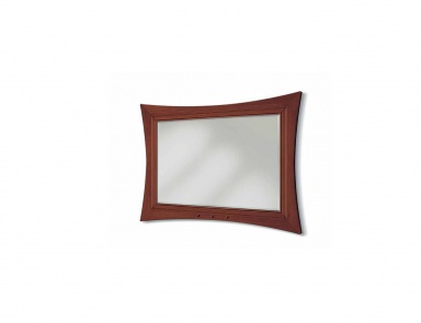 Mirror, framed in solid wood finish walnut Sogni, Arve Style